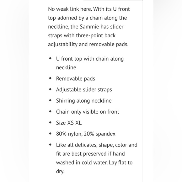 L*SPACE NWT SAMMIE BIKINI TOP (L) Color: Heat Wave - Picture 8 of 9